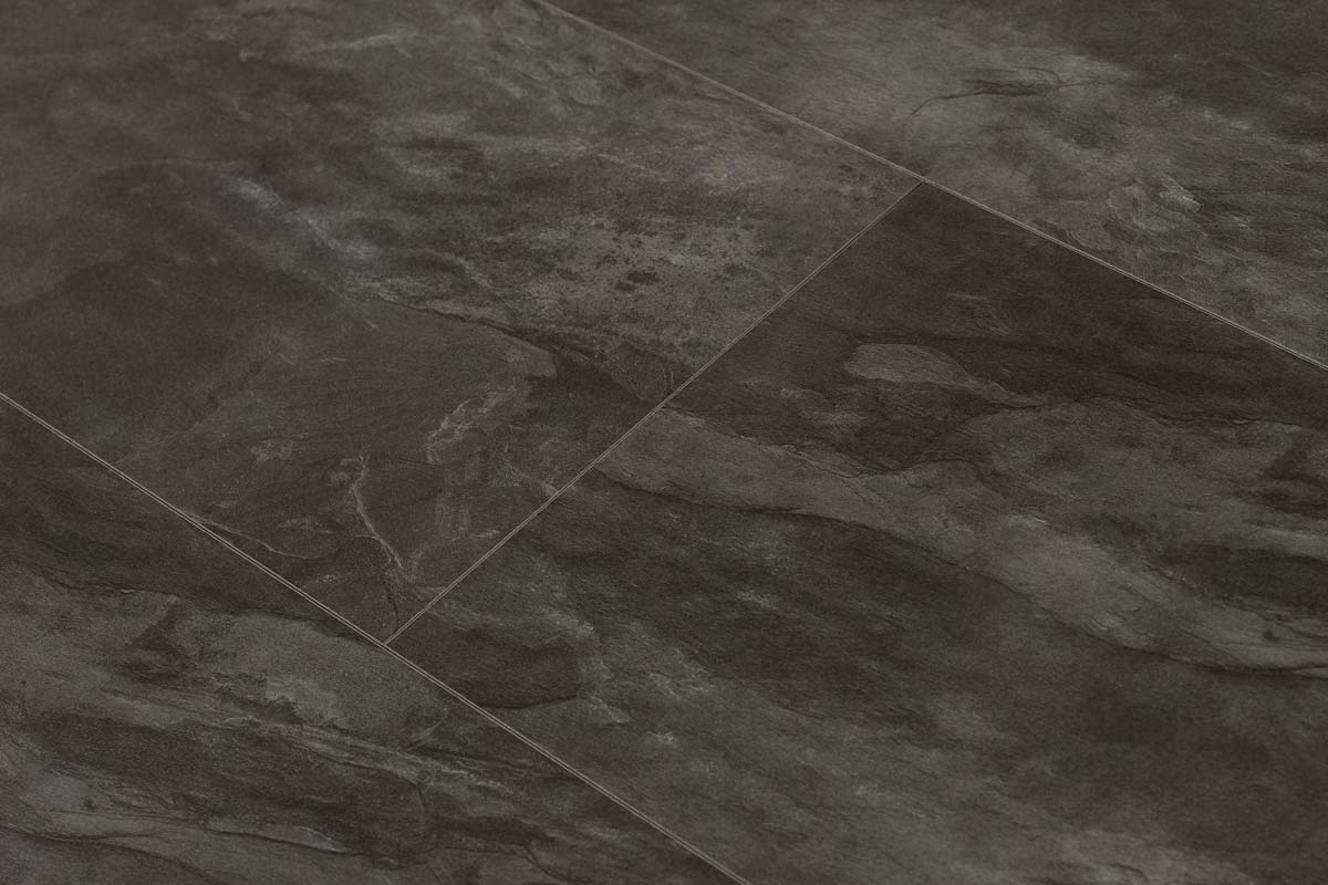 Aqualock 8mm Laminate Tile Midnight Black