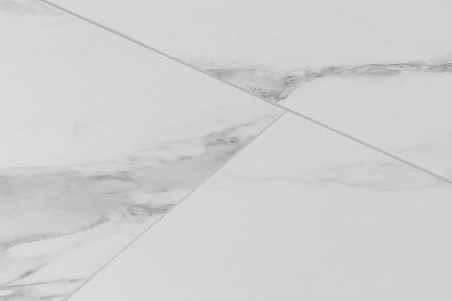 Audacity 12mm Laminate Tile White Marble