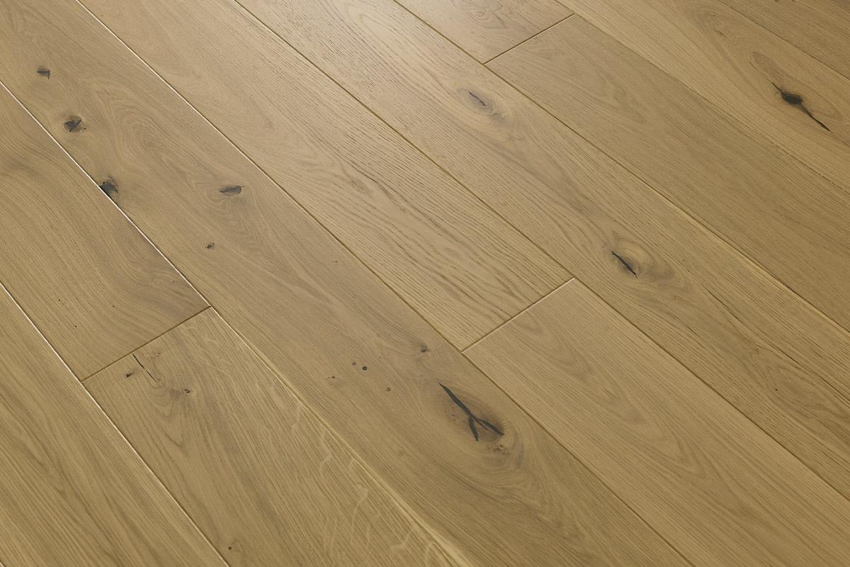 Home Choice Engineered European Rustic Oak Flooring 14mm x 180mm Banana Song Lacquered