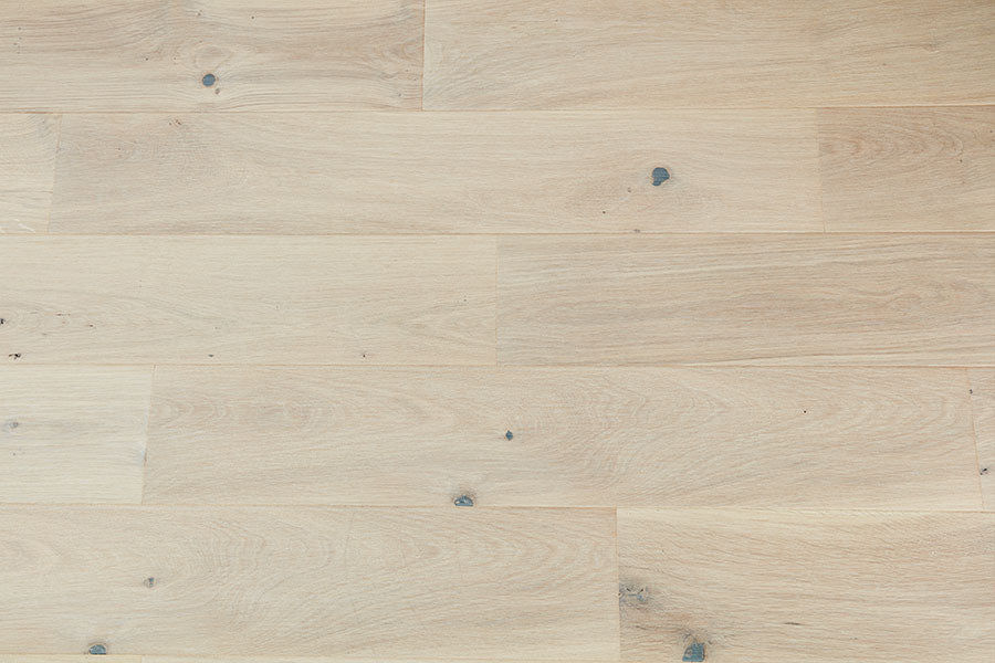 Home Choice Engineered European Rustic Oak Flooring 14mm x 180mm Alabaster Lacquered