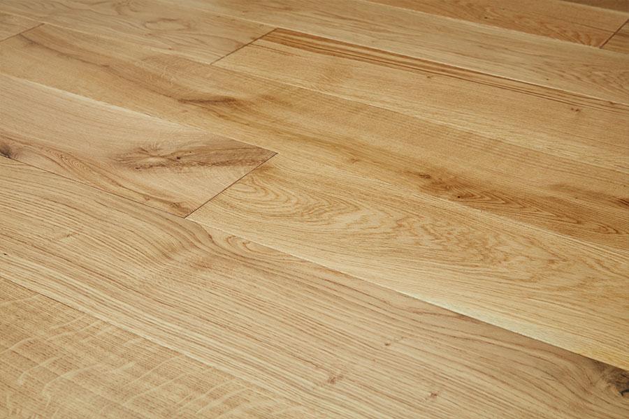 Galleria Professional Engineered European Rustic Oak Flooring 20mm x 190mm Brushed & Oiled