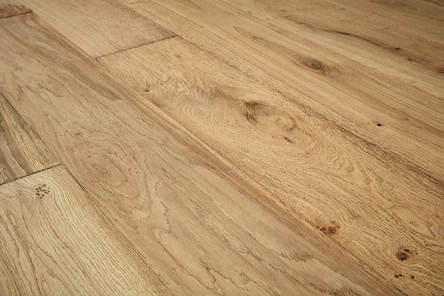 Galleria Professional Engineered Rustic Oak Flooring 20mm x 240mm Vintage Natural Brushed & Oiled