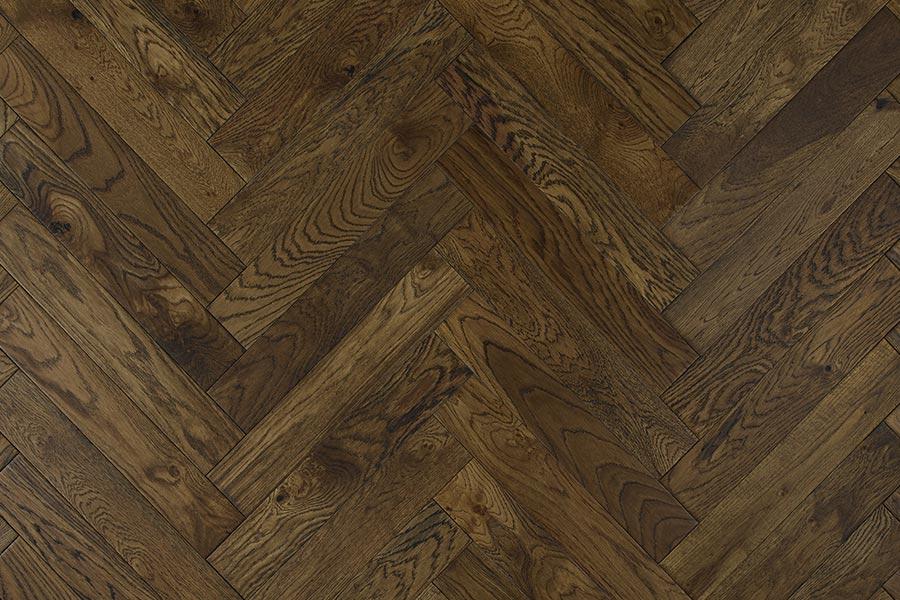 Galleria Professional Engineered Rustic Oak Herringbone Flooring 20mm