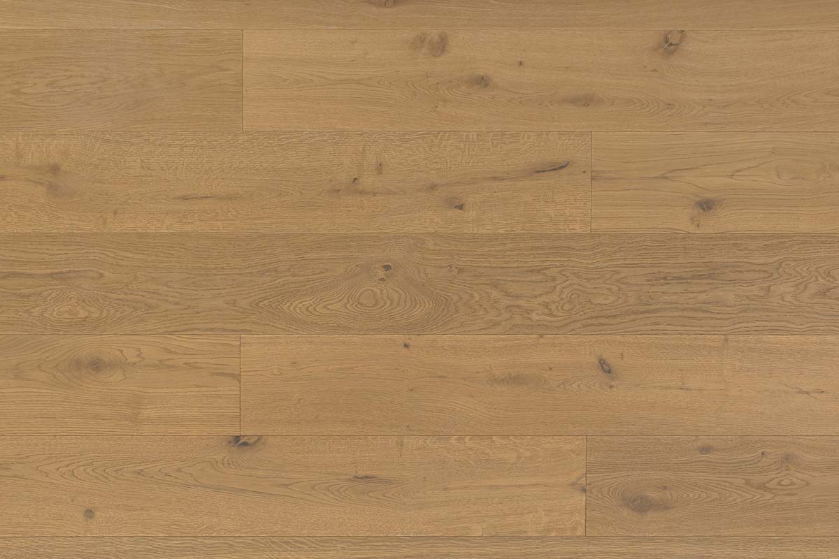 Home Choice Engineered European Rustic Oak 14mm x 190mm Natural Brushed Invisible Oiled