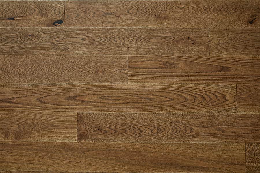 Home Choice Engineered European Rustic Oak Flooring 14mm x 130mm Brown Sugar Lacquered