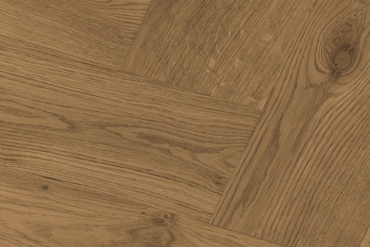 Home Choice Engineered European Rustic Oak Herringbone Flooring 14mm x 150mm Natural Matt Lacquered