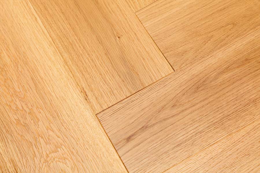 Home Choice Herringbone Engineered European Select Oak Flooring 14mm x 130mm Caramel Lacquered