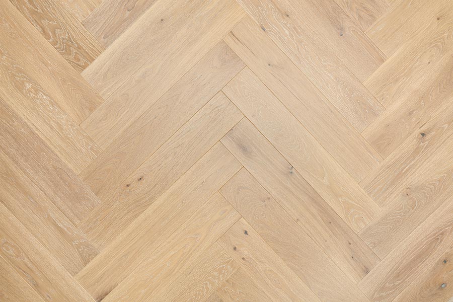 Home Choice Herringbone Engineered European Select Oak Flooring 14mm x 130mm Grissini Lacquered