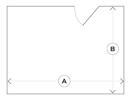 How to measure your floor for a simple room