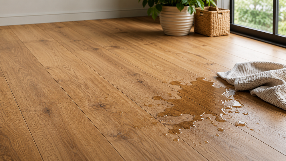How to remove water stains from wood flooring