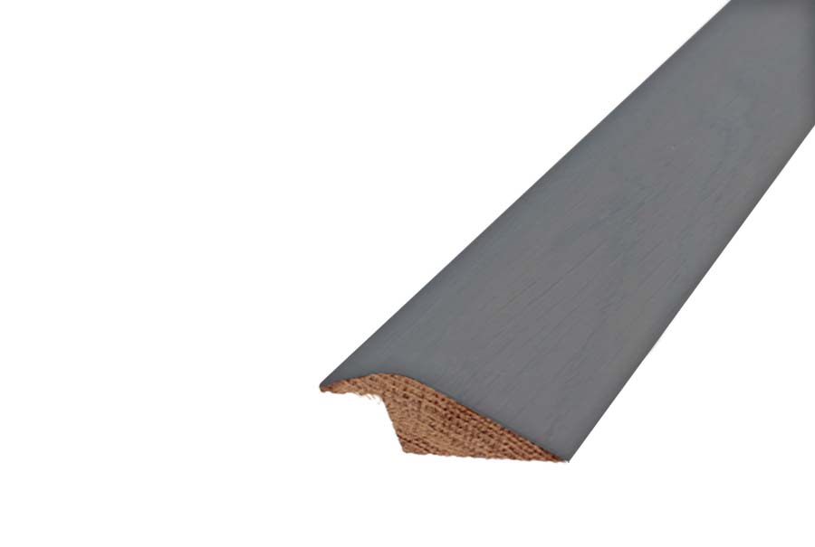 Solid Hardwood Ramp Profile 2m French Grey