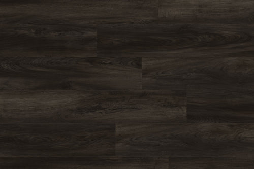 Spectra Luxury Acoustic Rigid Core Click Vinyl Flooring Dark Chocolate Oak Plank Built-In Underlay