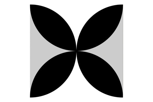 Riva Concrete Black Petal Matt Porcelain Tile