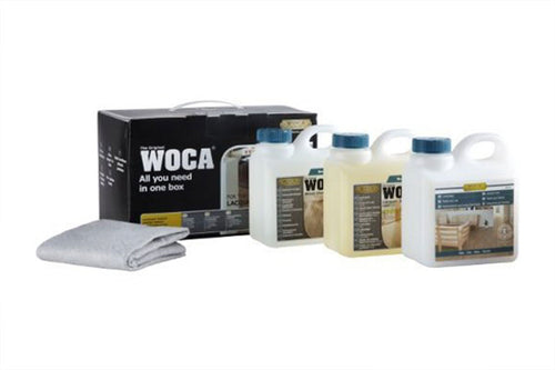 Woca Care and Protect Kit Lacquer, Laminate & Vinyl