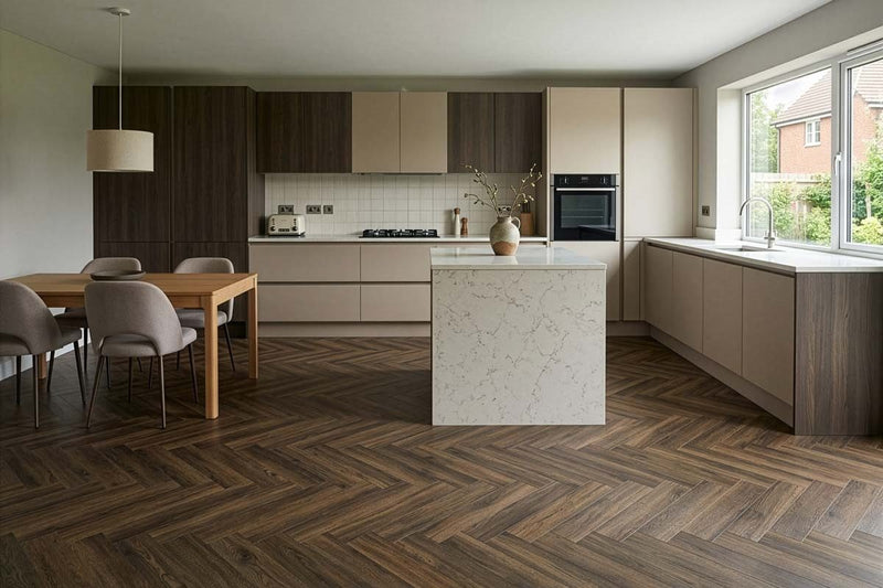 Click luxury vinyl flooring