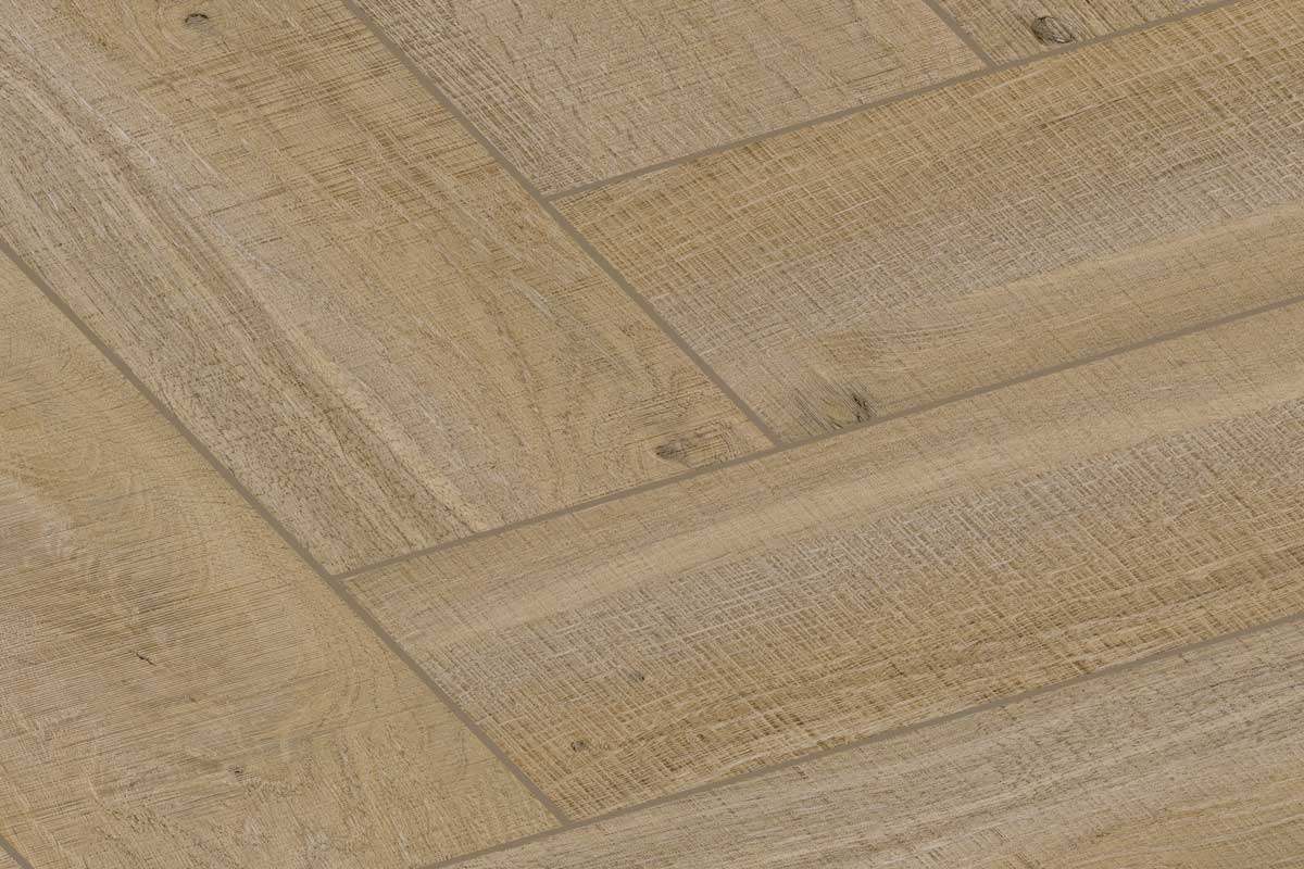 Audacity 12mm Laminate Herringbone Summer Hill Oak Built-in Underlay