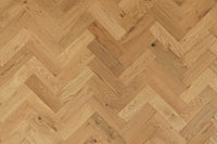 Home Choice Engineered Rustic Oak Herringbone 10mm x 90mm Natural UV Oiled