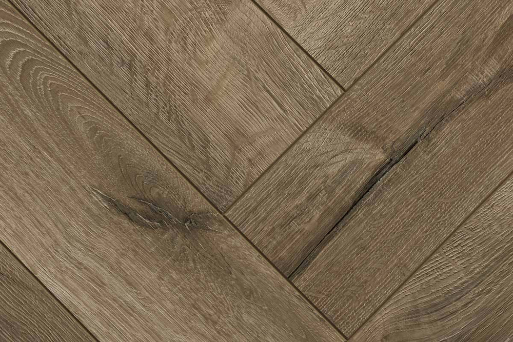 Audacity Wels Herringbone Rigid Core Click Luxury Vinyl Flooring