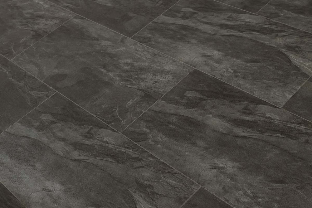 Aqualock 8mm Laminate Tile Midnight Black