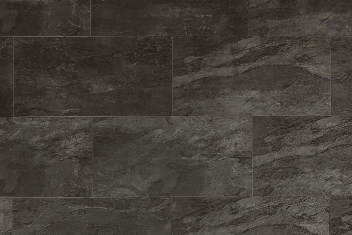 Aqualock 8mm Laminate Tile Midnight Black