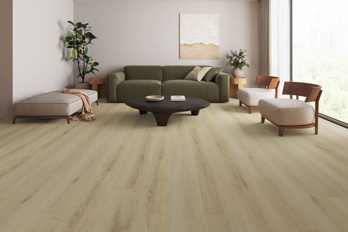 Ultra Matt Audacity 12mm Ultra Matt Laminate Magnolia Built-In Underlay