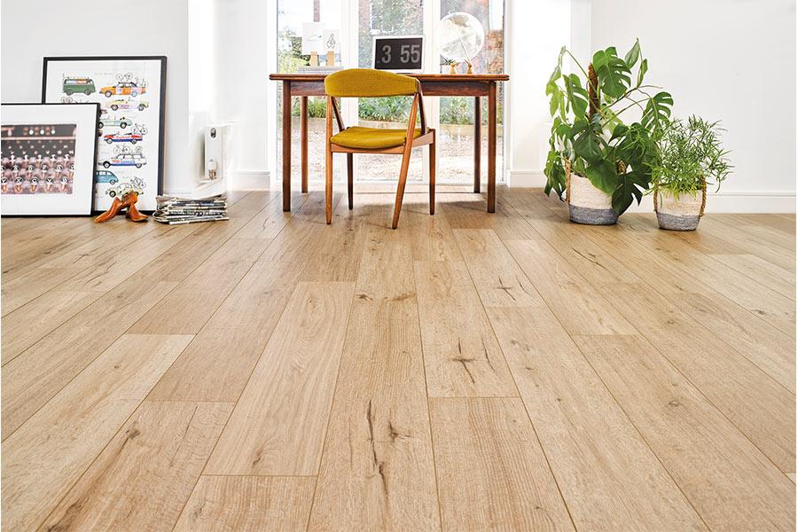 Audacity 12mm Laminate Meadow Oak Built-in Underlay