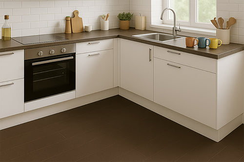 Natural Cork 9.5mm Click Flooring Brown