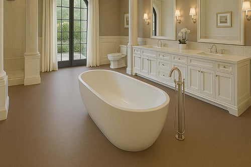 Natural Cork 9.5mm Click Flooring Neutral