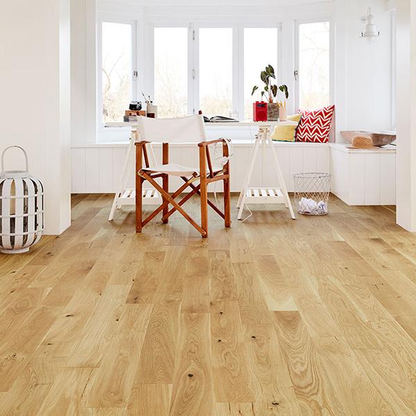 Home Choice Engineered European Rustic Oak Flooring 14mm x 130mm Brushed Oiled