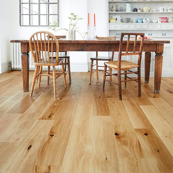 Home Choice Engineered European Rustic Oak Flooring 14mm x 180mm Natural Oiled