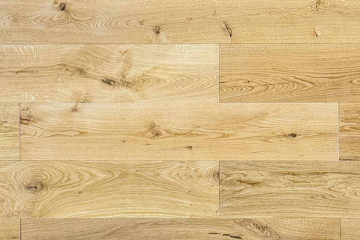 Home Choice Engineered European Rustic Oak Flooring 14mm x 190mm Natural Matt Lacquered