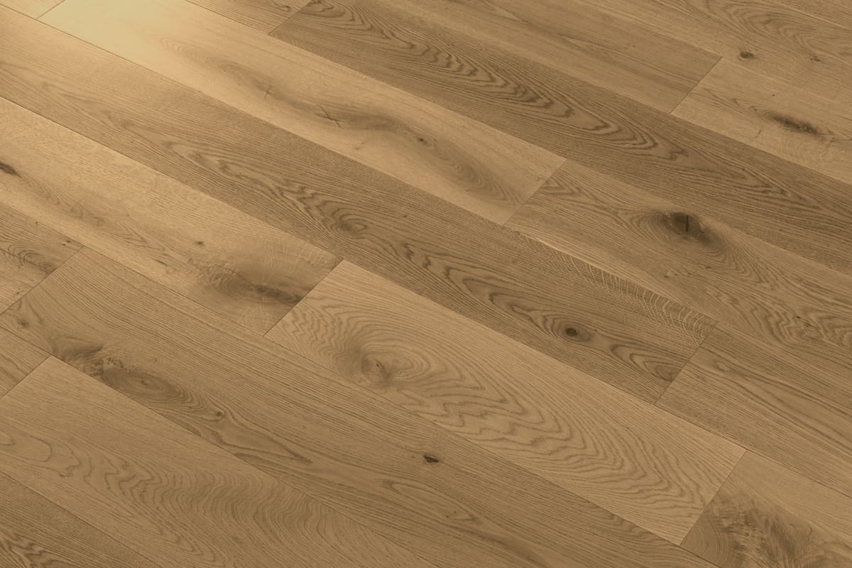 Home Choice Engineered European Rustic Oak Flooring 14mm x 190mm Natural Matt Lacquered