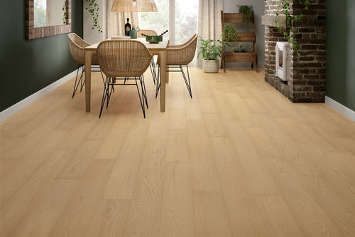 Home Choice Engineered Select Oak 14mm x 190mm Natural Matt Lacquered