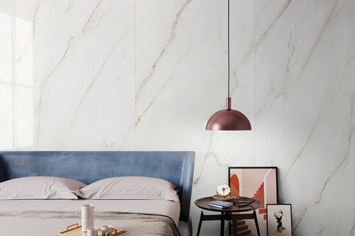 Emperador Marble White Polished Porcelain  Tile