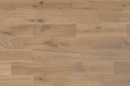 Galleria Professional Solid European Rustic Oak Flooring 18mm x 150mm Stoney Grey Brushed & Lacquered