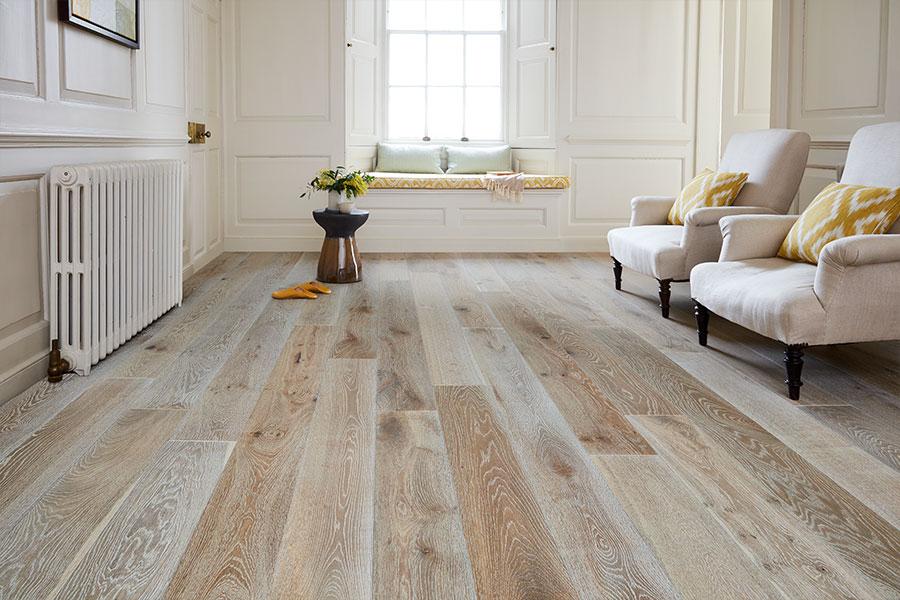 Galleria Professional Engineered European Rustic Flooring 20mm x 190mm White Fumed Brushed & Oiled