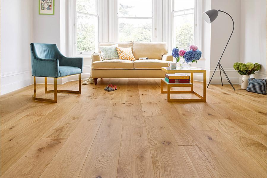 Galleria Professional Engineered European Rustic Oak Flooring 14mm x 240mm Natural