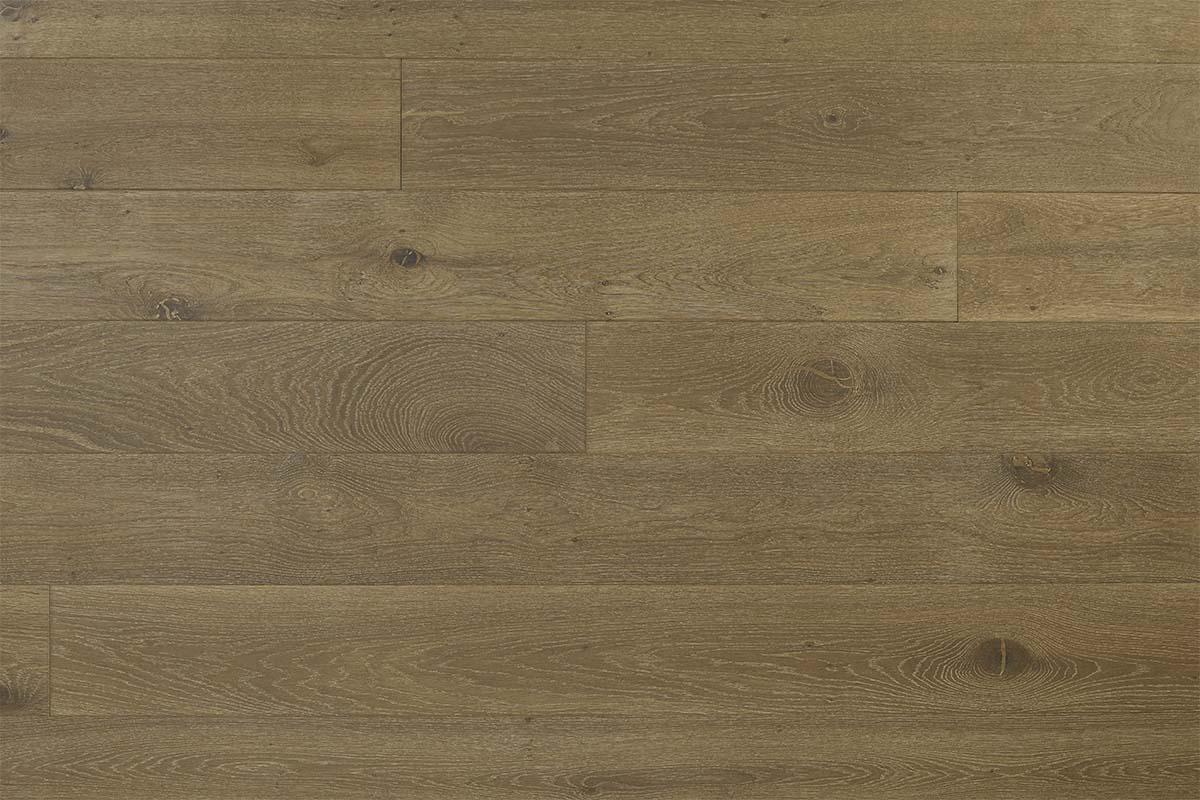 Galleria Professional Engineered European Rustic Oak Flooring 20mm x 190mm Stoney Grey Oiled