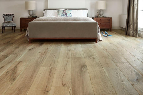 Galleria Professional Engineered European Rustic Oak Flooring 20mm x 240mm Antique Natural Brushed & Oiled