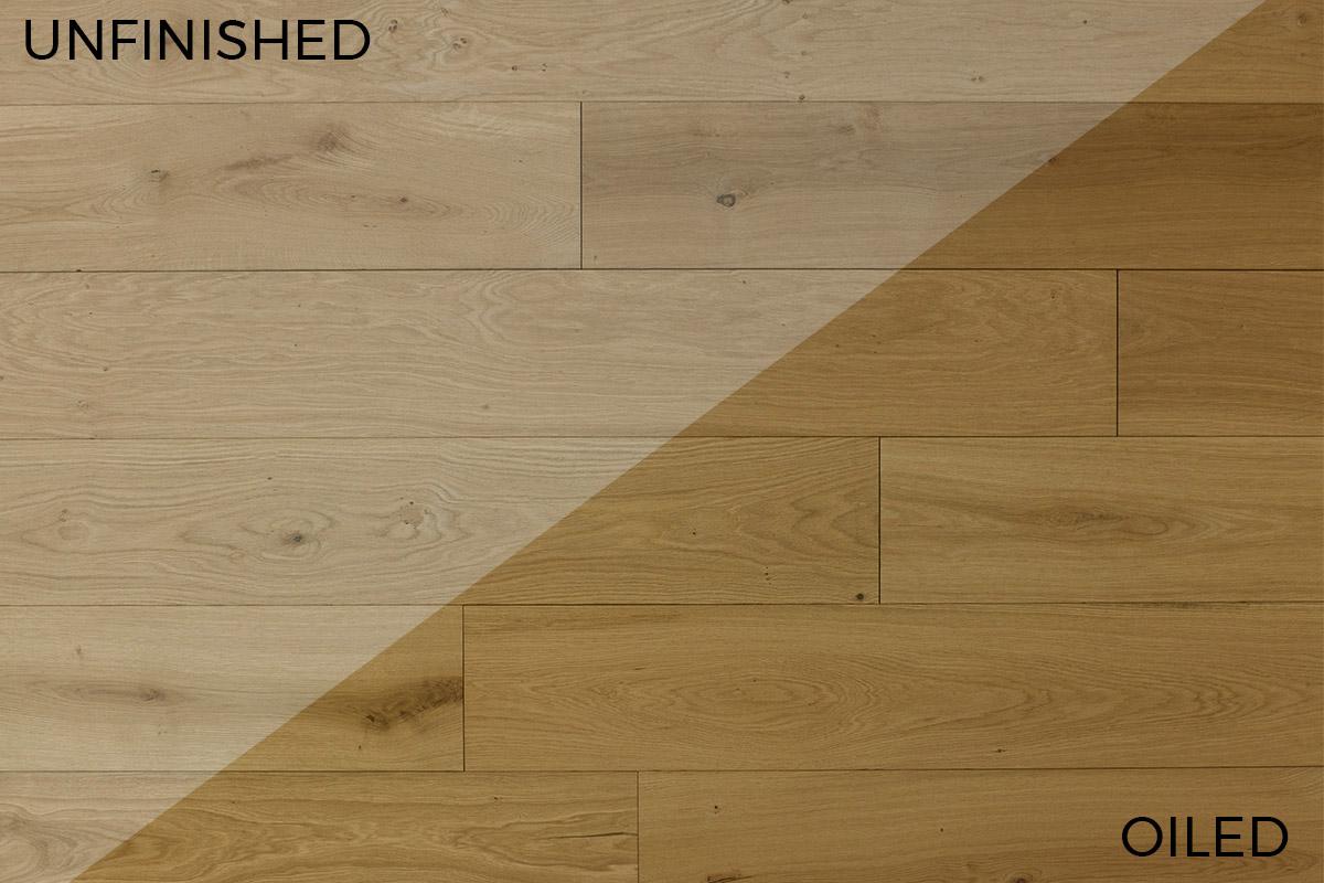 Galleria Professional Engineered Rustic Oak Flooring 20mm x 190mm Natural Unfinished