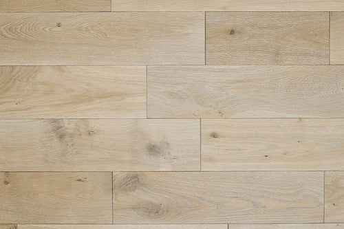 Galleria Professional Solid European Rustic Oak Flooring 18mm x 150mm Linen Brushed & Lacquered