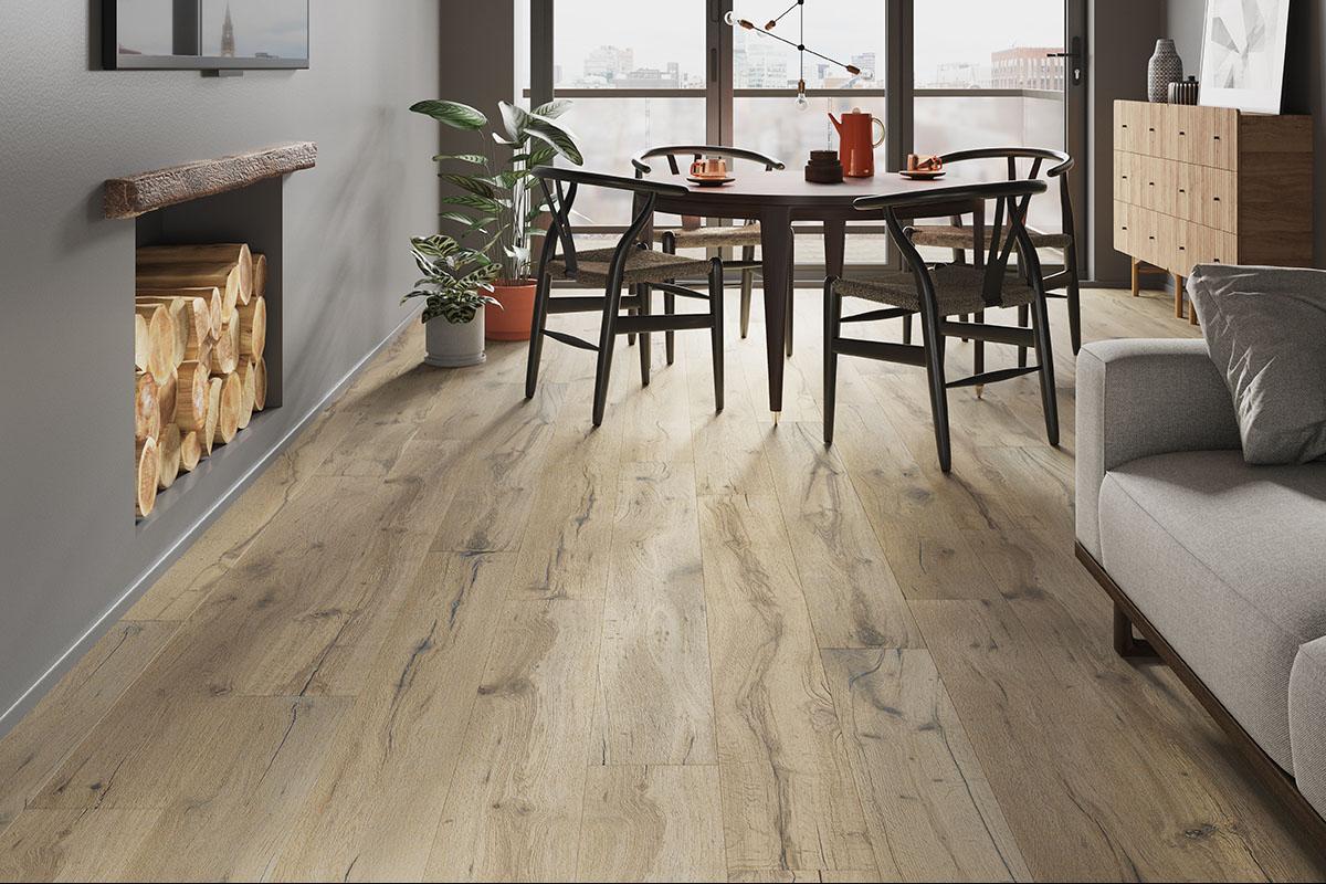 Galleria Professional Distressed Extra Rustic Engineered Oak Flooring 14mm x 190mm