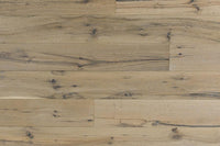 Galleria Professional Distressed Extra Rustic Engineered Oak Flooring 14mm x 190mm Buttermilk Lacquered