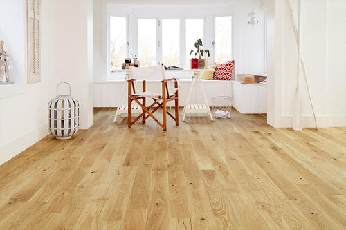 Home Choice Engineered European Rustic Oak Flooring 14mm x 130mm Brushed & Oiled