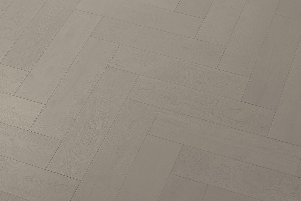 Home Choice Engineered European Rustic Oak Herringbone Flooring 14mm x 150mm Platinum Matt Lacquered