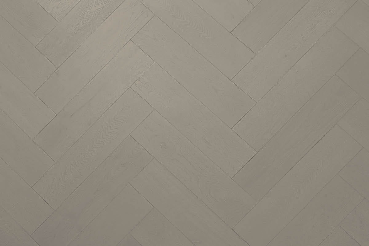 Home Choice Engineered European Rustic Oak Herringbone Flooring 14mm x 150mm Platinum Matt Lacquered