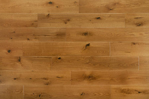 Home Choice Engineered European Rustic Oak Flooring 14mm x 180mm Honey Lacquered