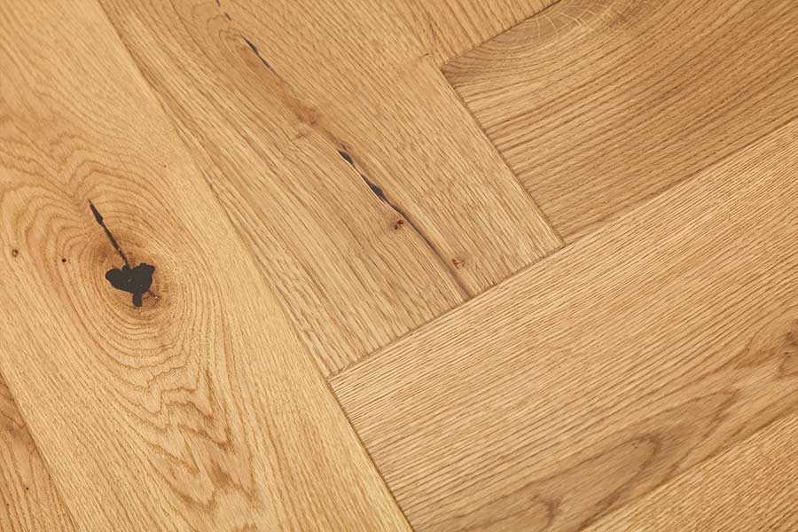 Home Choice Herringbone Engineered European Rustic Oak Flooring 14mm x 130mm Toffee Oiled