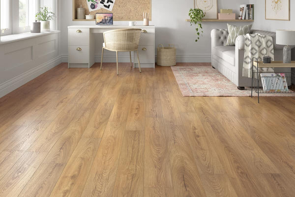 Aqualock 10mm Laminate Flooring Almond Oak