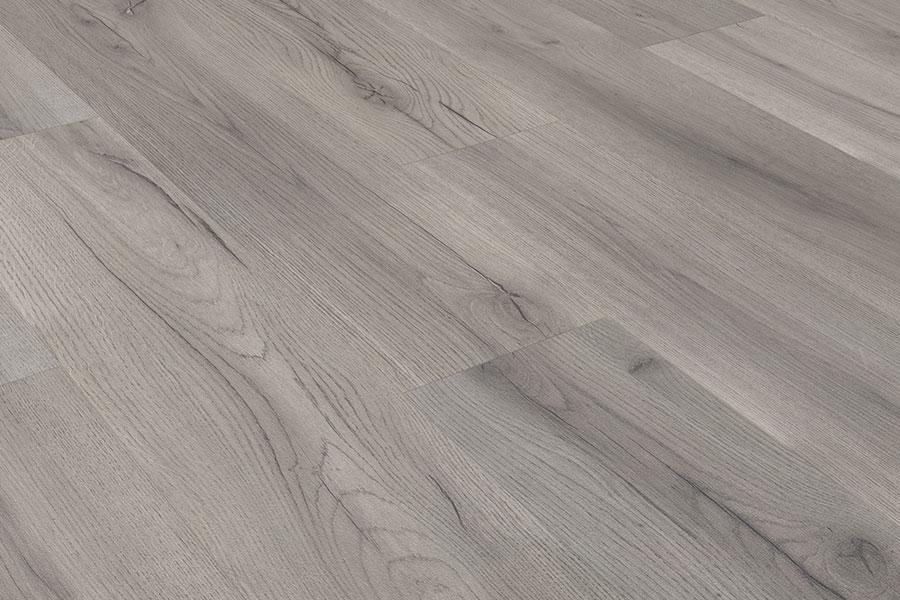 Series Woods 8mm Laminate Flooring Grey Oak